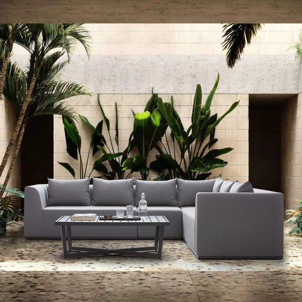 Deko Living Ficarazzi Outdoor Sofa Set & Coffee Table (COP30001)