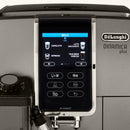 De'Longhi Dinamica Plus, Smart Coffee and Espresso Super Automatic Machine with Coffee Link Connectivity App and Automatic Milk Frother in Titanium (ECAM37095TI)
