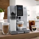 De'Longhi Dinamica with LatteCrema Super Automatic Espresso Machine in Silver (ECAM35075SI)