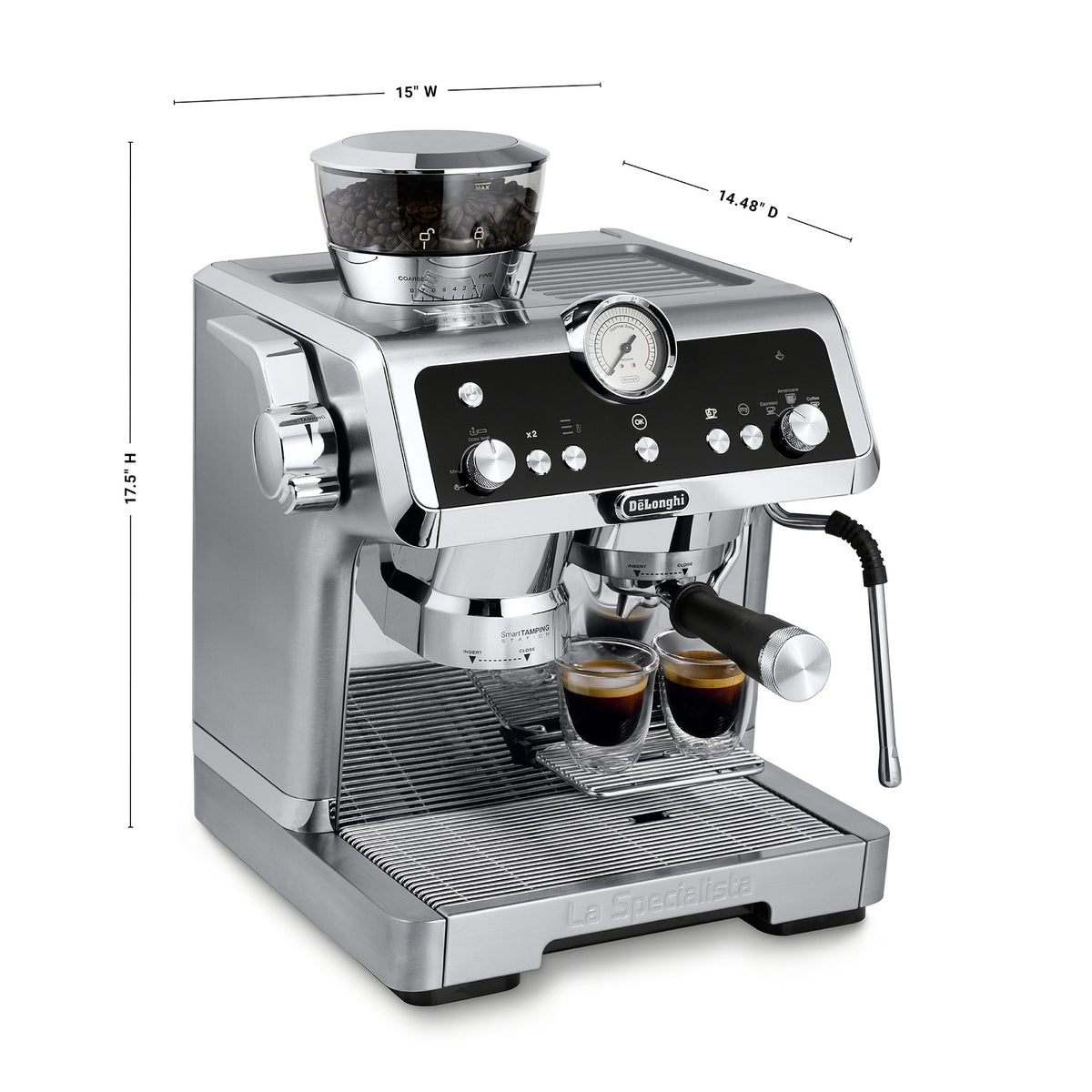 De'Longhi La Specialista Prestigo Sensor Grinding, Milk