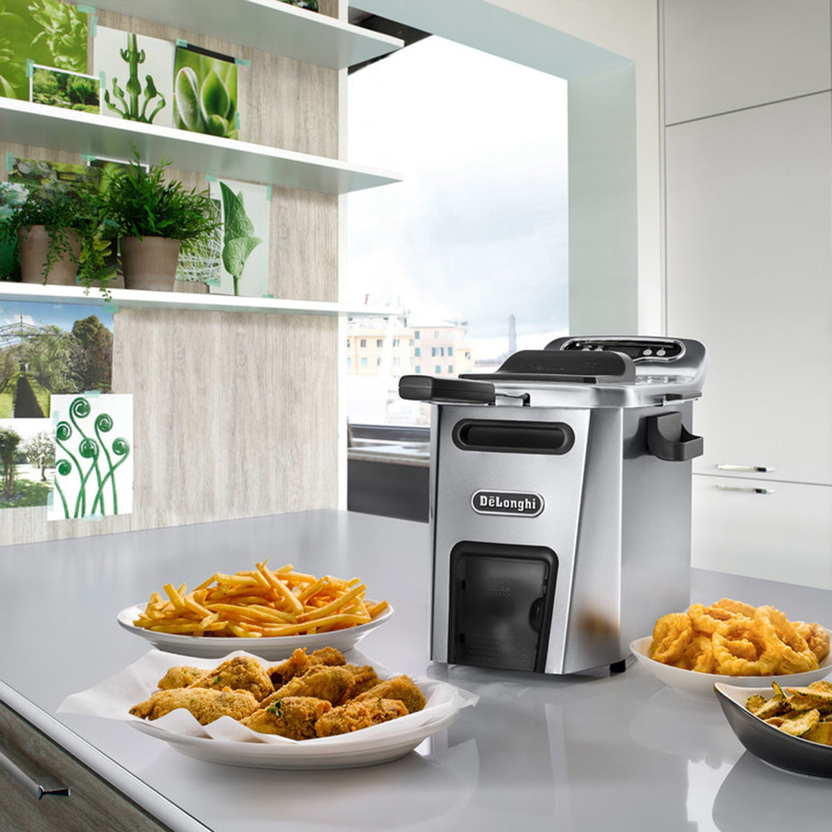 Ｄｅｌｏｎｇｈｉ Free Shipping! De'Longhi 2.2 Lb. Cool Touch Roto Deep Fryer
