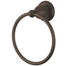Kingston Brass Heritage 6" Towel Ring, Oil Rubbed Bronze (BA1754ORB)