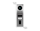 DoorBird D1101FV Fingerprint 50 Surface-Mount IP Video Door Station in Saffron Yellow, RAL 1017