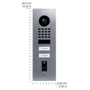 DoorBird D1102FV Fingerprint 50 Flush-Mount IP Video Door Station in RAL 1003