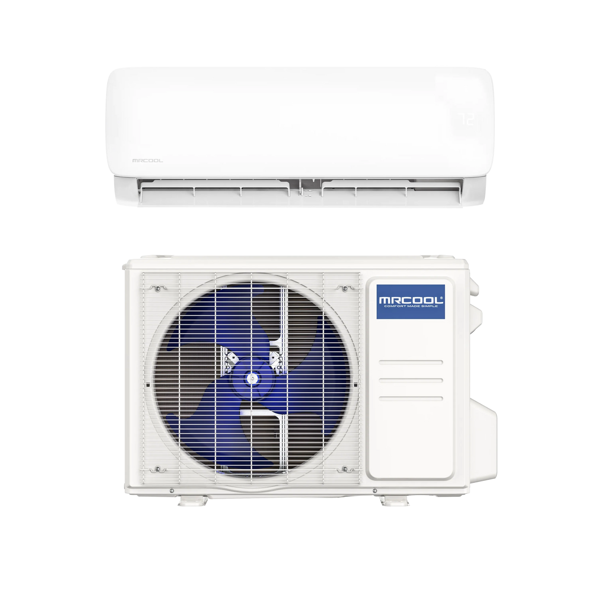 MRCOOL ductless mini split complete set: indoor unit and outdoor condenser