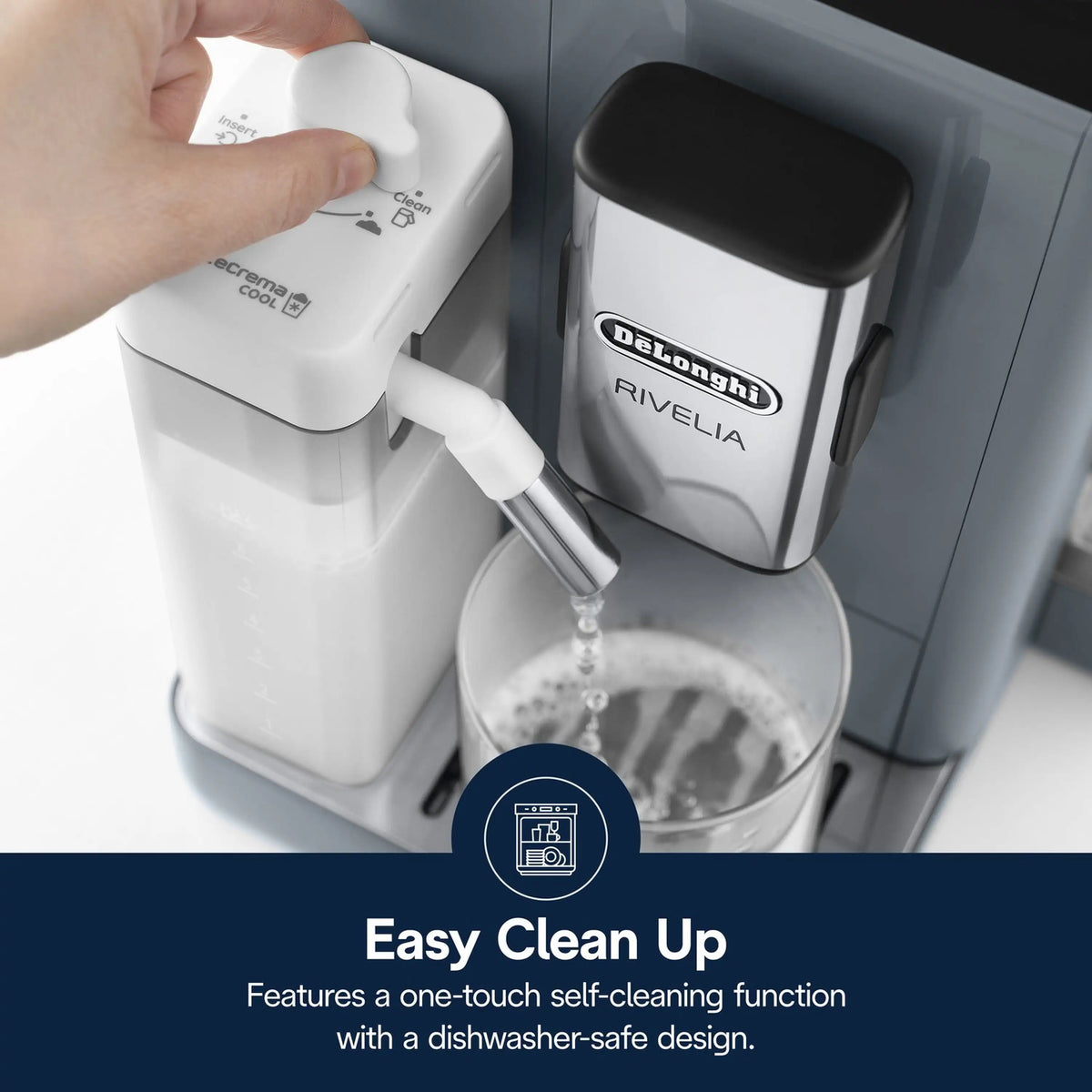 De'Longhi Rivelia LatteCream Cool Upgrade Set (DLSC032) De'Longhi Rivelia LatteCream Cool Upgrade Set (DLSC032)