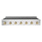 ZLINE Autograph Edition 48-Inch Paramount Induction Rangetop with 7 Element Cooktop in Satin Stainless Steel and Champagne Bronze Accents (SINRTSZ-48-CB)
