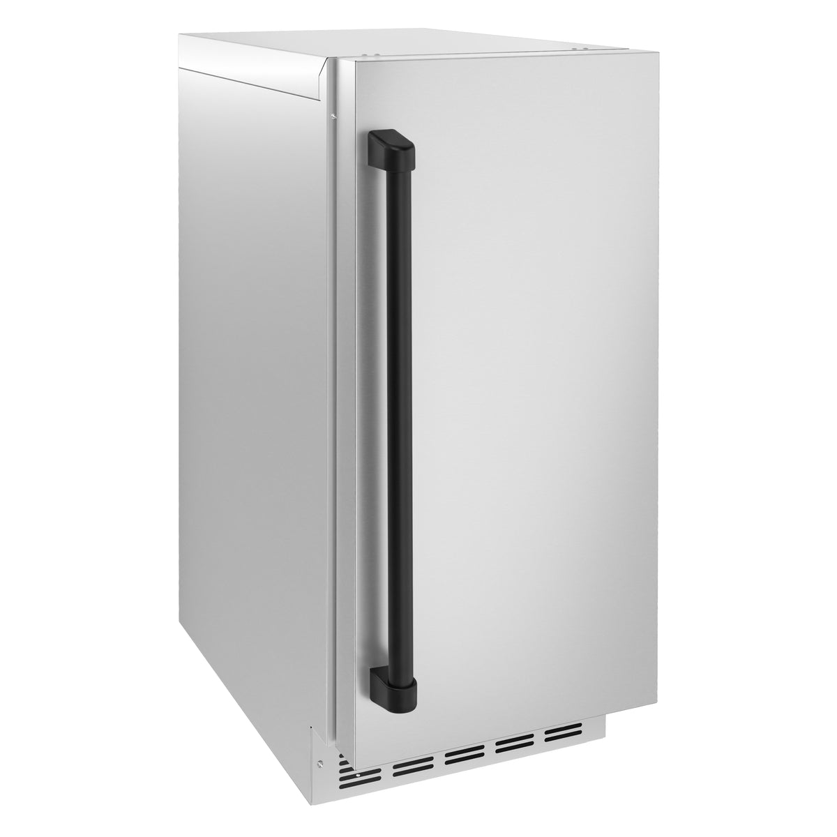 ZLINE Autograph Edition 15-Inch Touchstone Nugget Ice Maker side profile (INGDZ-ST-15-MB)