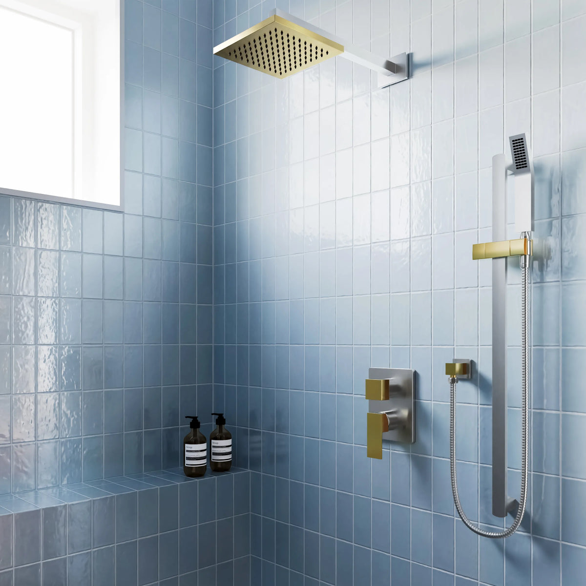ZLINE Bliss Shower System BLS-SHS-ZBNCB shower, water off