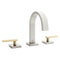 ZLINE Autograph Edition Bliss Widespread Bath Faucet in Brushed Nickel and Champagne Bronze (BLS-BF-ZBNCB)