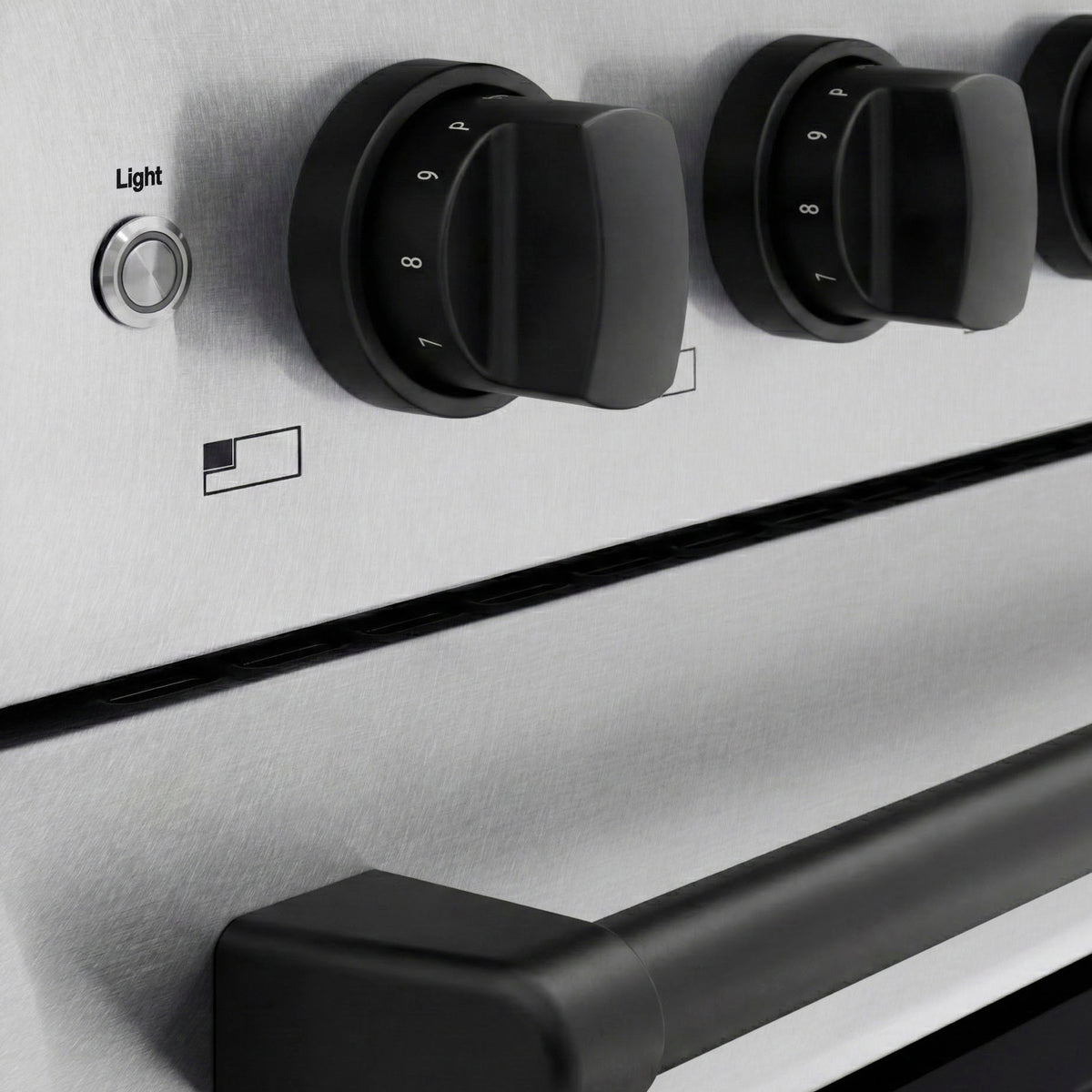 ZLINE 48-Inch Paramount Induction Range SINRSZ-48-MB knob detail