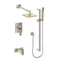ZLINE Autograph Edition Bliss Waterfall Shower System in Brushed Nickel and Champagne Bronze (BLS-SHS-ZBNCB)