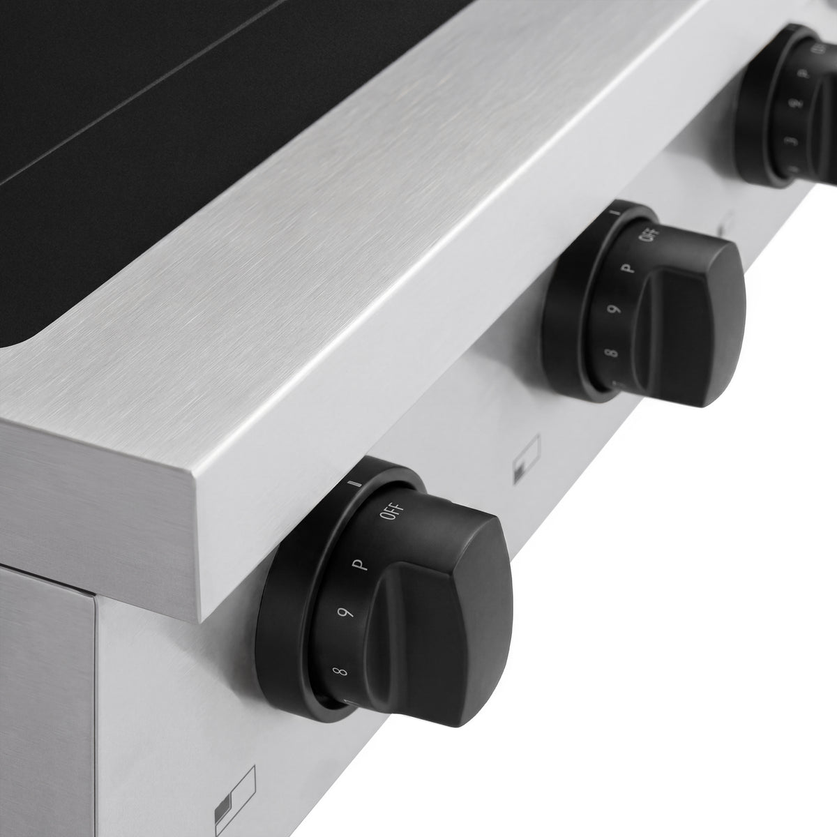 ZLINE Autograph Edition 48-Inch Paramount Induction Rangetop SINRTZ-48-MB knob detail