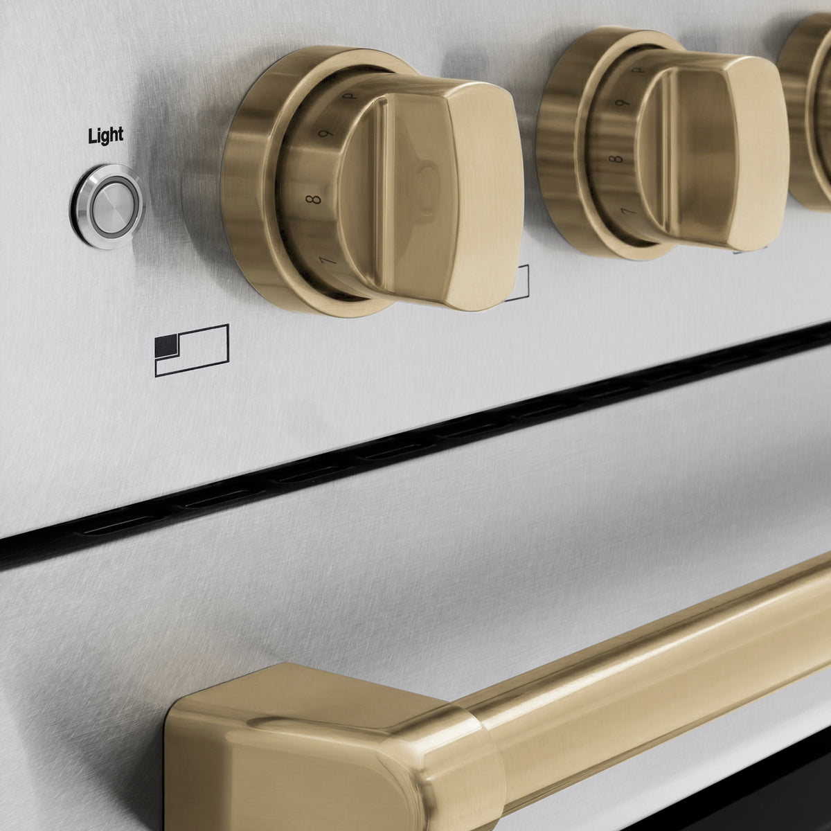 ZLINE 48-Inch Paramount Induction Range SINRSZ-48-CB knob detail