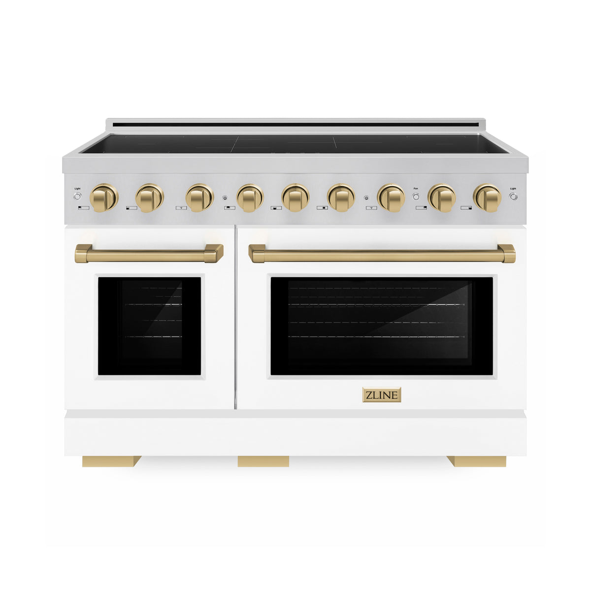 ZLINE 48-Inch Paramount Induction Range SINRZ-WM-48-CB in a kitchen