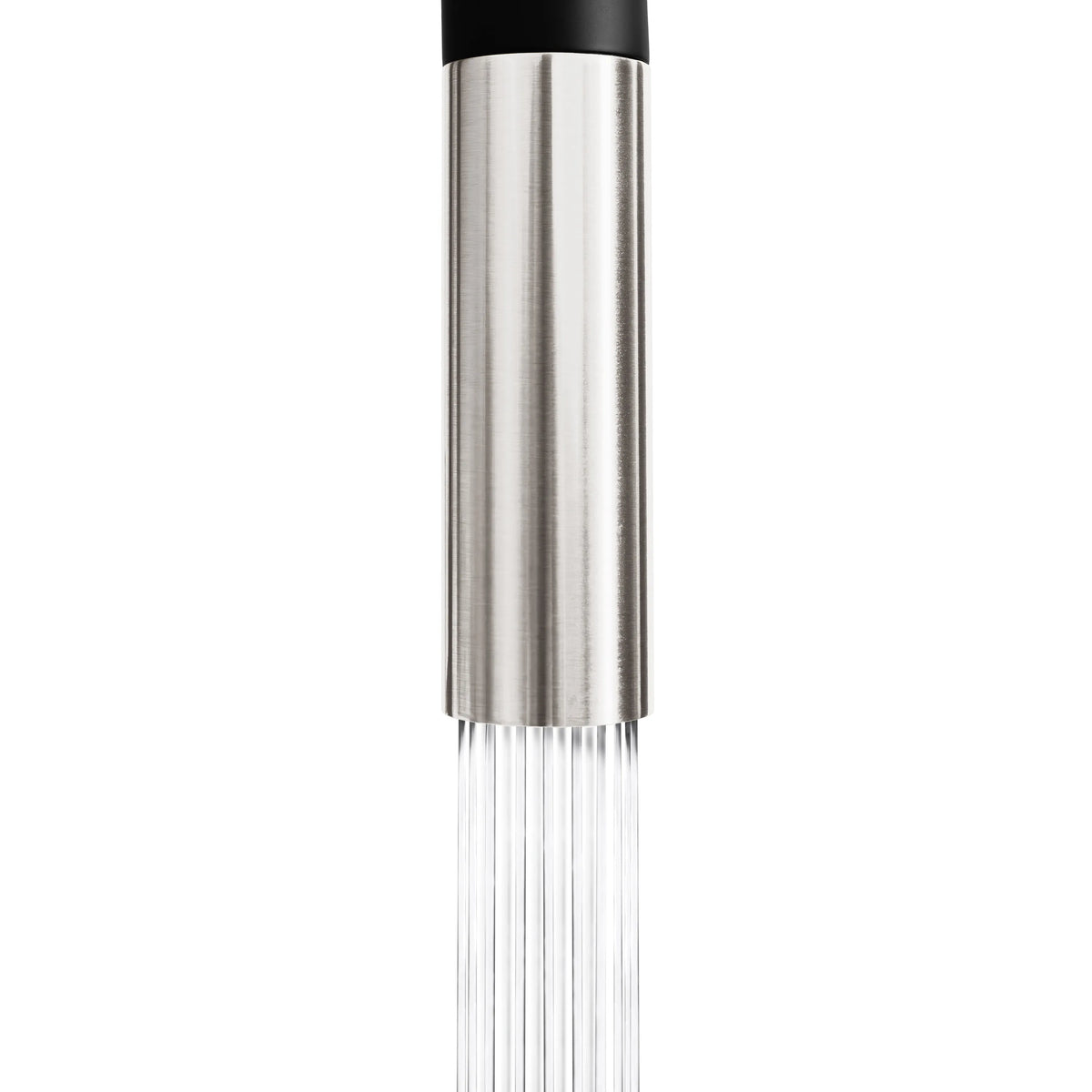 ZLINE Gemini Kitchen Faucet GEM-KF-ZMBBN spray mode close-up