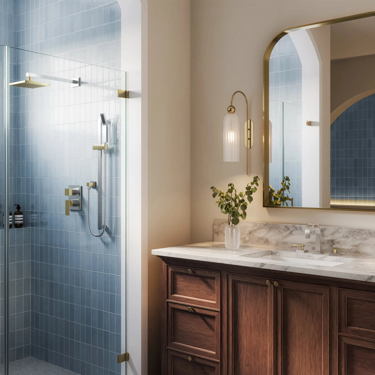 ZLINE Bliss Bath Faucet BLS-BF-ZBNCB in a styled bathroom