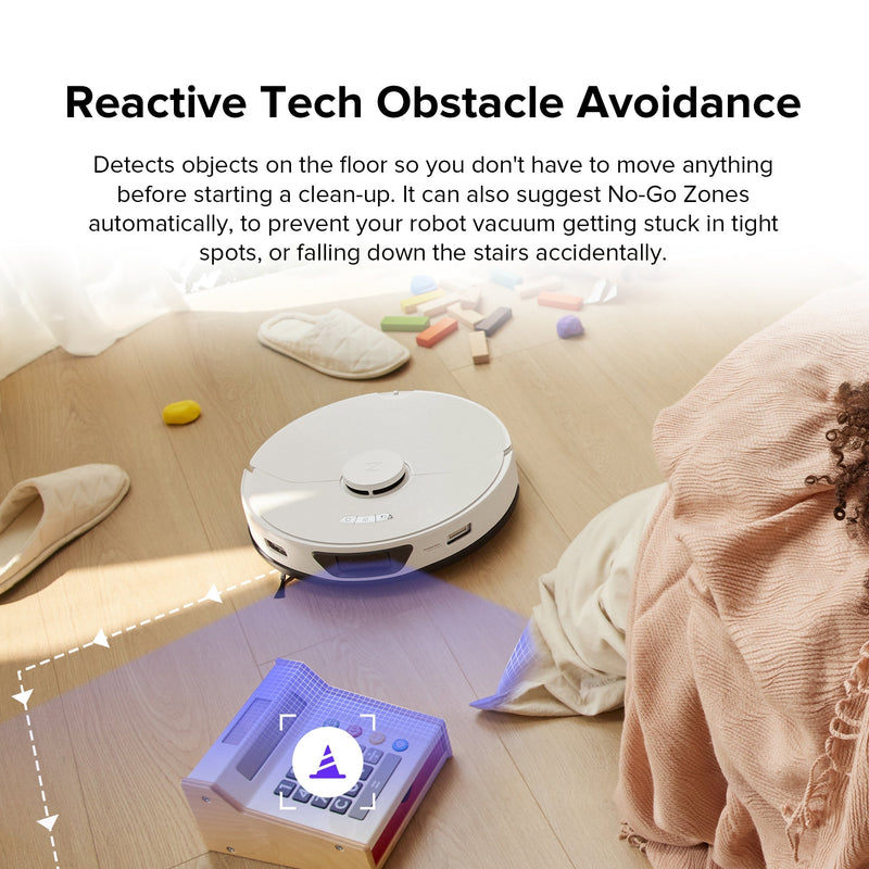 Roborock S7 Max Ultra Robot Vacuum with RockDock® Ultra, 10000 Pa Suction Power and VibraRise Mopping System