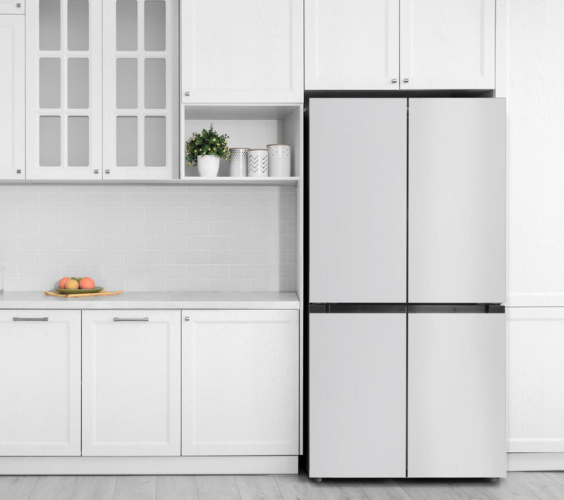 Forte 250 Series 36-Inch 21.6 Cu. Ft. Freestanding French Door Refrigerator in Stainless Steel (FFD22ESC250SS)