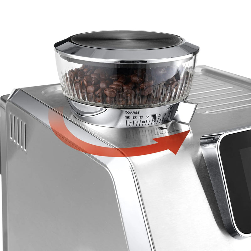 De'Longhi Dedica La Specialista Touch Espresso Machine with Cold Brew. Latte Art in Green (EC9455M)