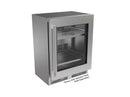 Perlick 24-Inch Luxe Shallow Depth ADA Undercounter Refrigerator with 3.1 Cu. Ft. Capacity, RAPIDCOOL Technology in Panel Ready Glass Door (G5RE24GD)