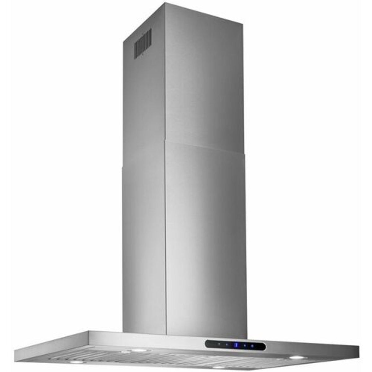 Broan-NuTone Elite 36-Inch 640 CFM T-Style Island Mount Chimney Range Hood in Stainless Steel (EIT1366SS)