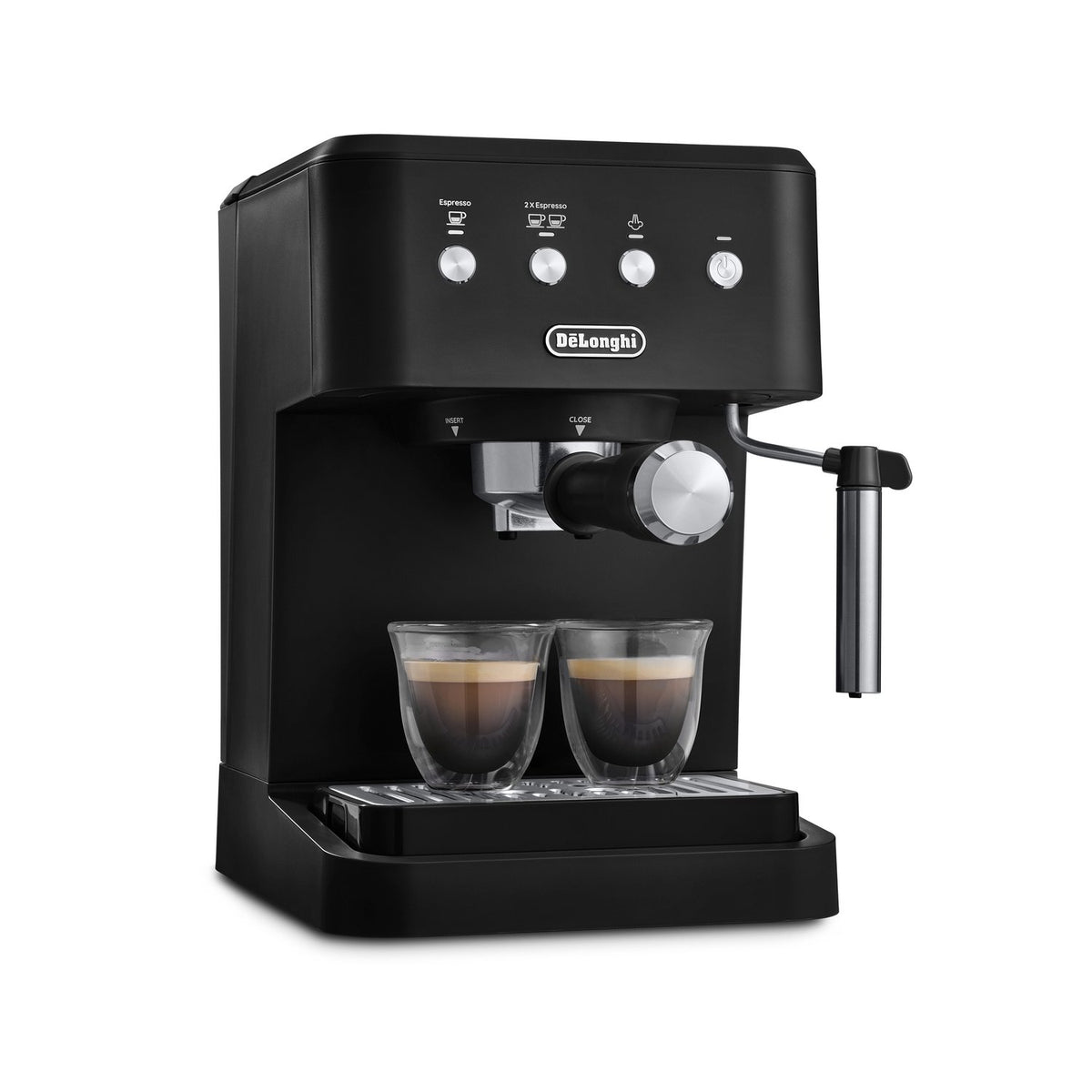 De'Longhi 15 Bar Pump Manual Espresso Machine in Matte Black (EM350BK) - image 27