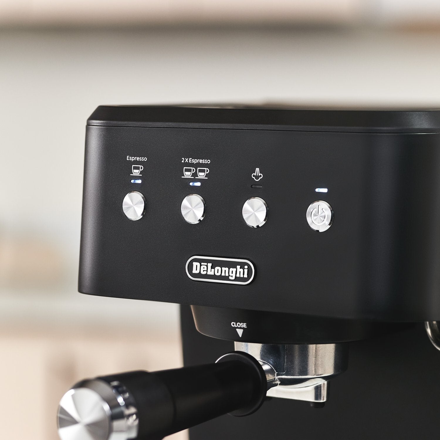 De'Longhi 15 Bar Pump Manual Espresso Machine in Matte Black (EM350BK) - image 25