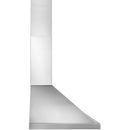 Broan-NuTone Elite 36-Inch 640 CFM Pyramidal Chimney Range Hood in Stainless Steel (EWP1366SS)