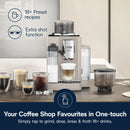 De'Longhi Rivelia Fully Automatic Espresso Machine in Black (EXAM44055B)