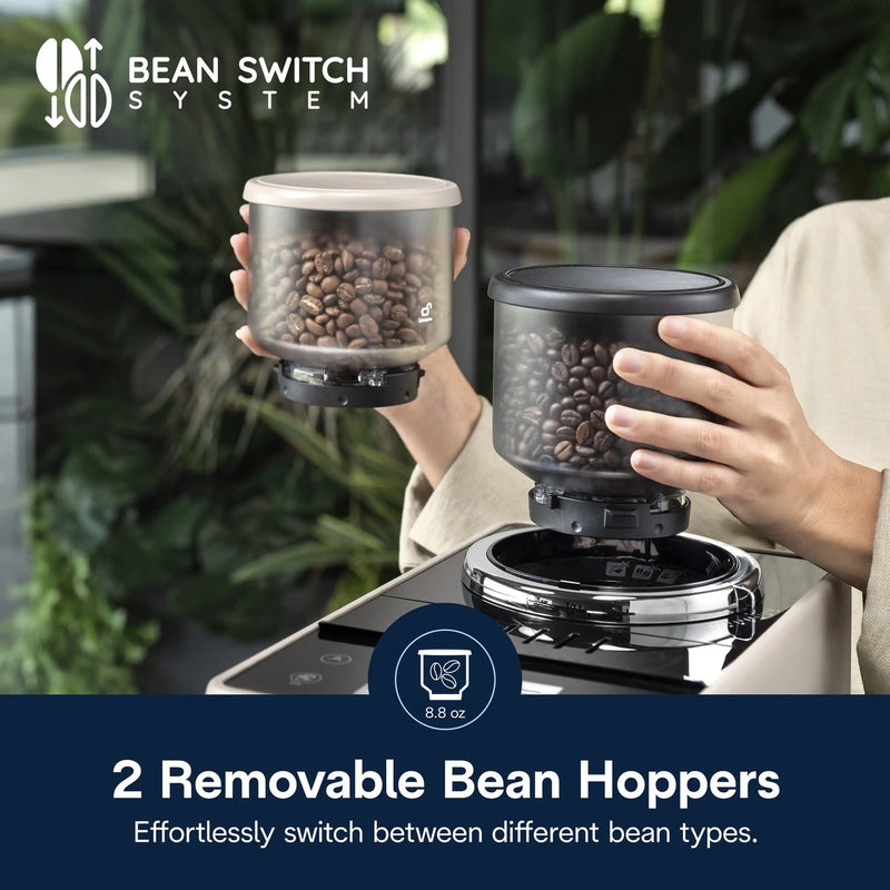 De'Longhi Rivelia Fully Automatic Espresso Machine in Black (EXAM44055B)