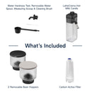 De'Longhi Rivelia Fully Automatic Espresso Machine in Beige (EXAM44055BG)