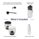 De'Longhi Rivelia Fully Automatic Espresso Machine in White (EXAM44055W)