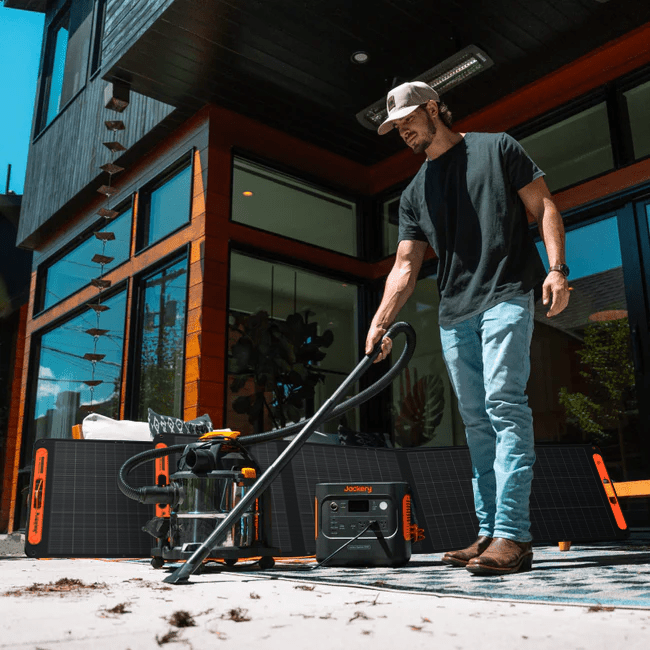 Jackery Explorer 2000 v2 Portable Power Station, 2042Wh LiFePO4 Home Backup Battery, 2200W Solar Generator, USB-C PD 100W Fast Charging for Emergencies, Power Outages, Camping