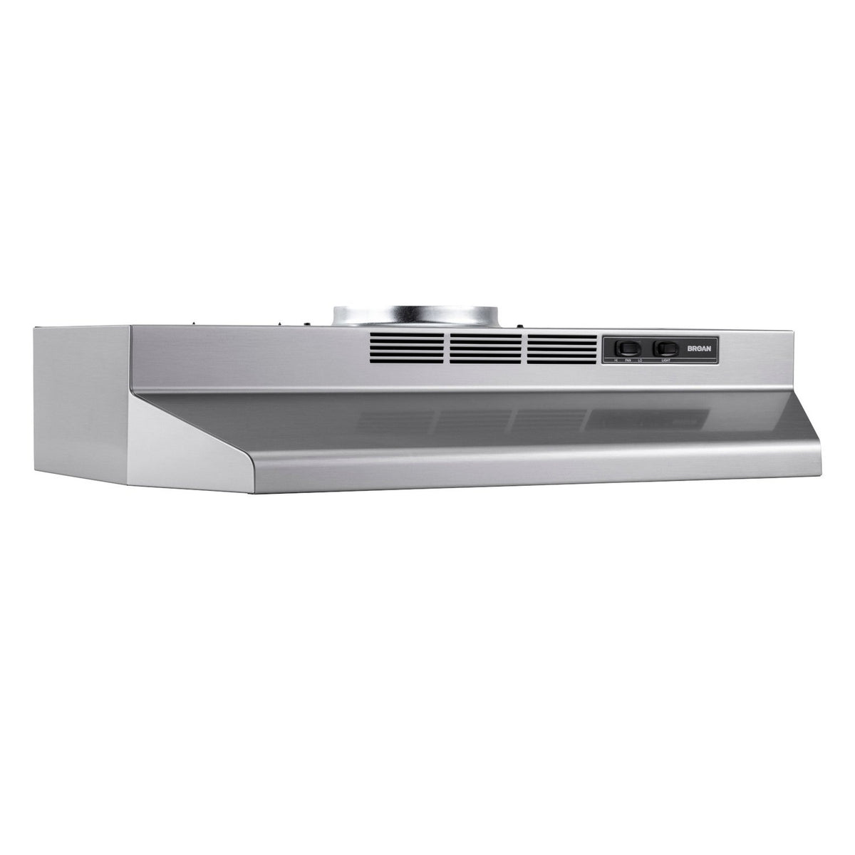 Broan-NuTone 24-Inch 230 CFM Convertible Under Cabinet Range Hood in Stainless Finish (F4024SF)