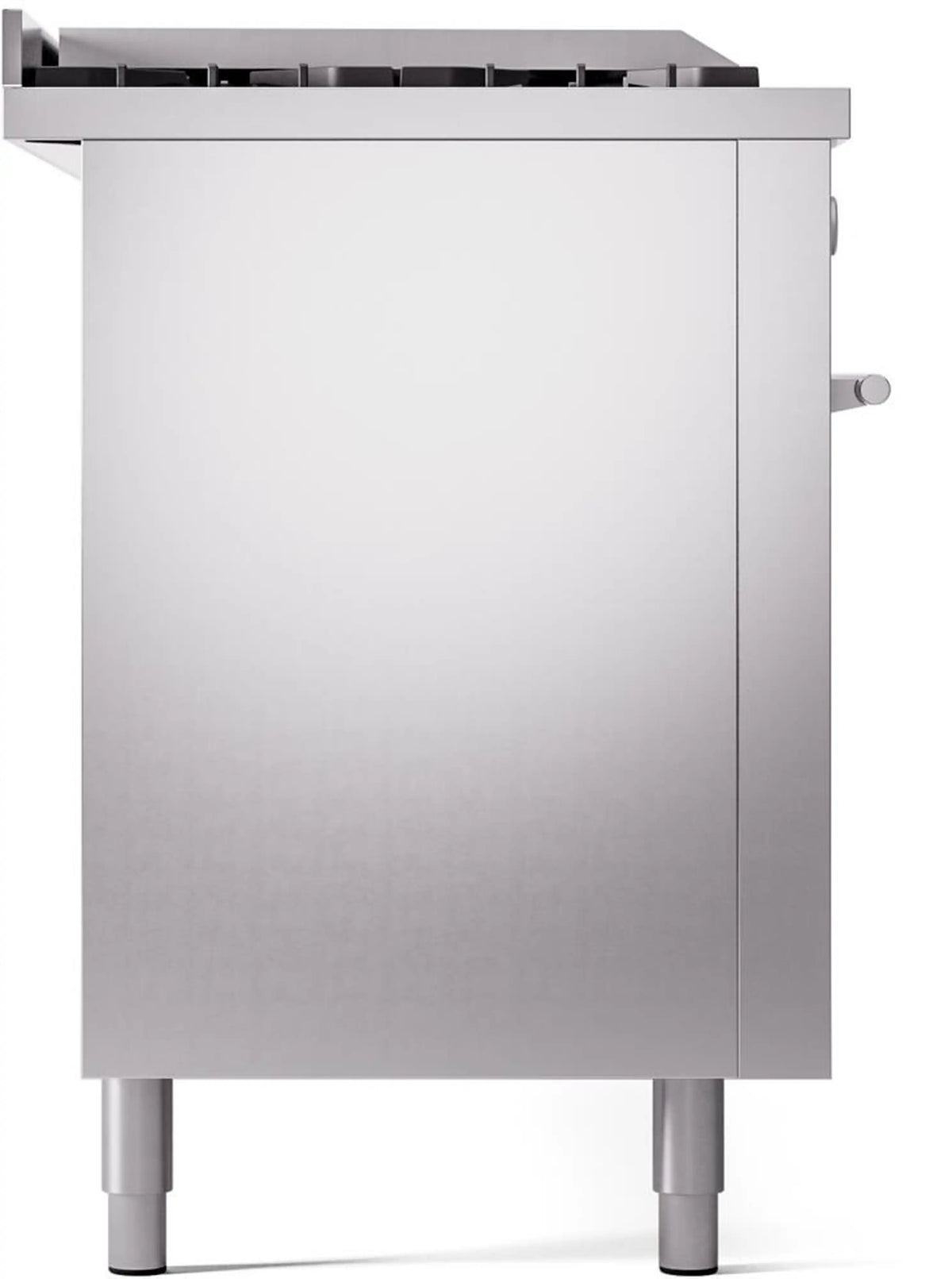 ILVE dual fuel gas range rear access panel with base legs