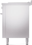 ILVE Professional Plus II 60-Inch Propane Gas Dual Fuel Range with 7 Burners, Griddle, & French Top with Triple Glass Door Oven (UP60FSWMPSSLP)