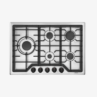 ROBAM 30-Inch 5 Burners Gas Cooktop in Stainless Steel (7G7H50)