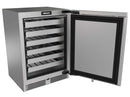 Perlick 24-Inch Luxe Undercounter Wine Reserve with 5.0 Cu. Ft. Capacity, RAPIDCOOL Technology in Panel Ready Solid Door (G5WR24SL)