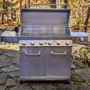 Monument Classic Propane Gas Frilll in Stainless Steel with 6 Burners (77352)