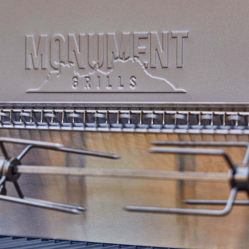 Monument Denali Smart Tech Propane Gas Grill in Stainless Steel with 6 Burners & Grill Cover (D605P)