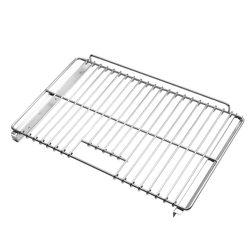 Wire oven baking rack and drip tray insert for the range