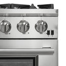 FORNO 2-Piece Appliance Package- 36-Inch Gas Range and 36-Inch French Door Refrigerator in Stainless Steel (FBDL-019-03CAUS)