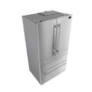 FORNO 2-Piece Appliance Package- 36-Inch Gas Range and 36-Inch French Door Refrigerator in Stainless Steel (FBDL-019-03CAUS)