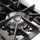 Forno 5-Piece Appliance Package - 36-Inch Dual Fuel Range, Wall Mount Range Hood, 60-Inch Refrigerator, Dishwasher, and 24-Inch Microwave Oven in Stainless Steel