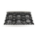 Forno 2-Piece Appliance Package - 36-Inch Gas Range and 60-Inch Built-In Refrigerator in Stainless Steel
