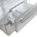 Forno 3-Piece Appliance Package - 30-Inch Induction Range, French Door Refrigerator, and Dishwasher in Stainless Steel