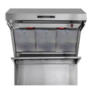 Forno 5-Piece Appliance Package - 36-Inch Dual Fuel Range, 60-Inch Pro-Style Refrigerator, Wall Mount Hood with Backsplash, 24-Inch Microwave Drawer, & 3-Rack Dishwasher in Stainless Steel