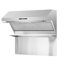 Forno 3-Piece Appliance Package - 48-Inch Gas Range, Refrigerator, & Wall Mount Hood with Backsplash in Stainless Steel