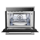 Forno 5-Piece Appliance Package - 30-Inch Electric Range, Under Cabinet Range Hood, Refrigerator with Water Dispenser, Dishwasher, and 24-Inch Microwave Oven in Stainless Steel